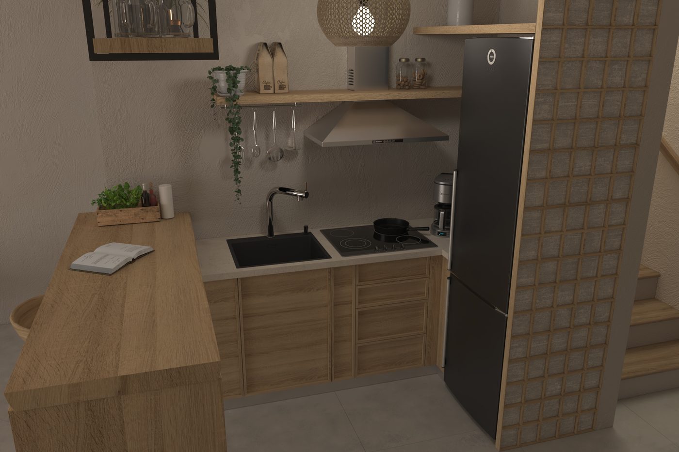 Kitchen render